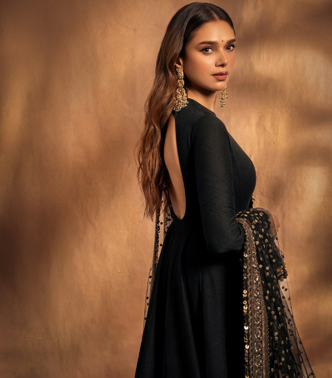 ADITI'S BLACK ELEGANCE ENSEMBLE