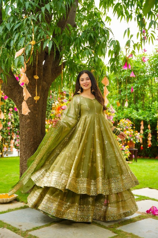 PAYAL SAGE SUIT SET