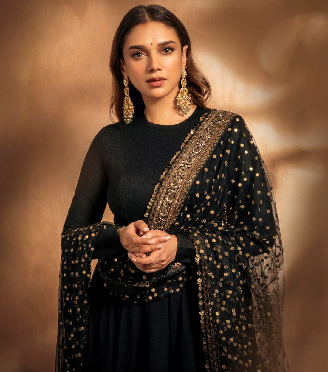 ADITI'S BLACK ELEGANCE ENSEMBLE