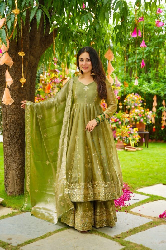 PAYAL SAGE SUIT SET