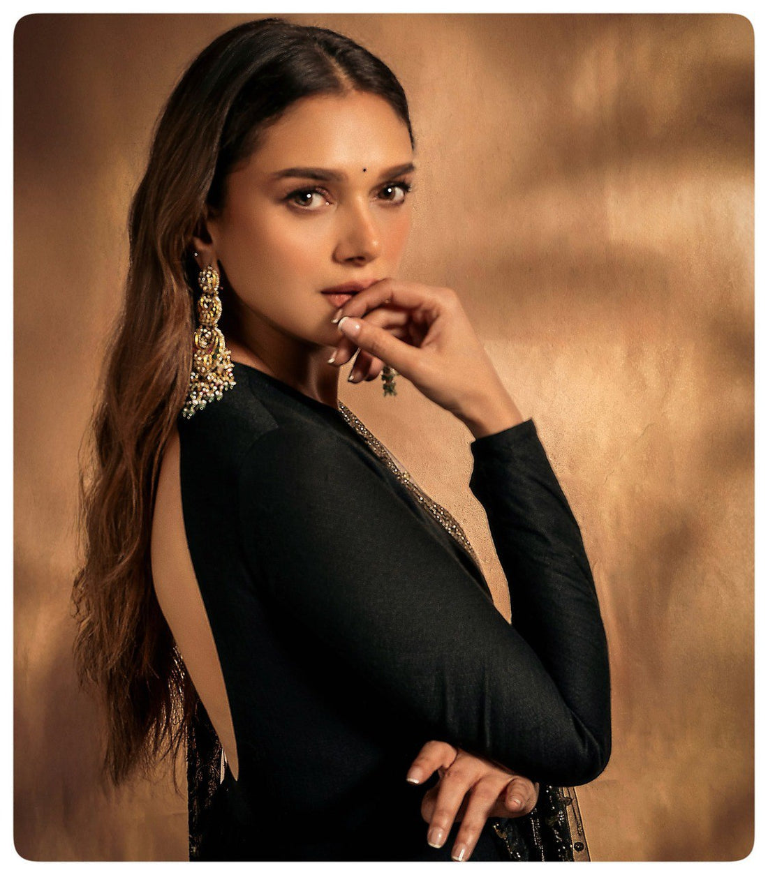 ADITI'S BLACK ELEGANCE ENSEMBLE