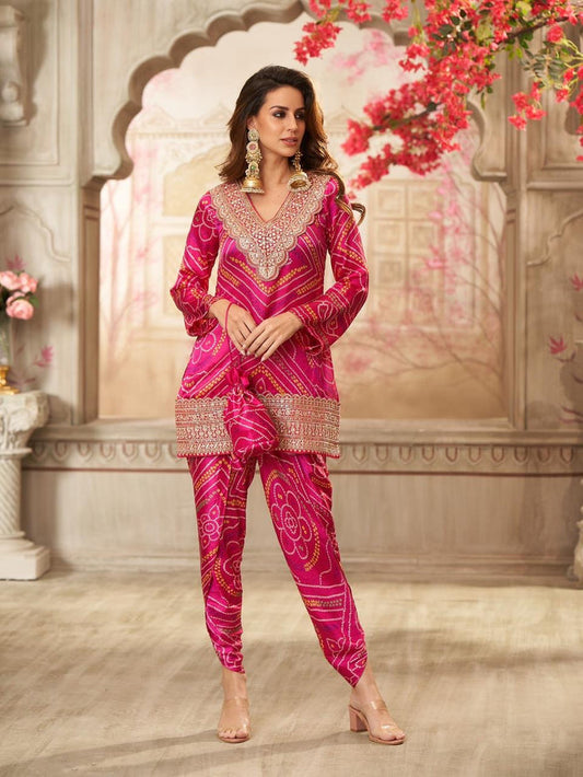 Gulabi Noor suit set